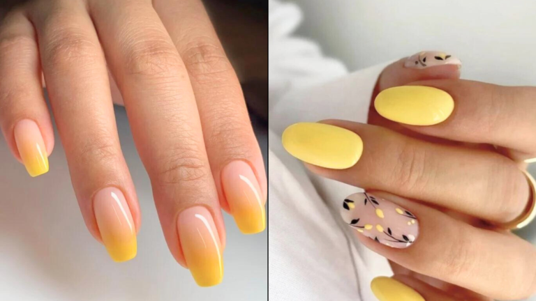 30 Yellow Nails Ideas for 2025