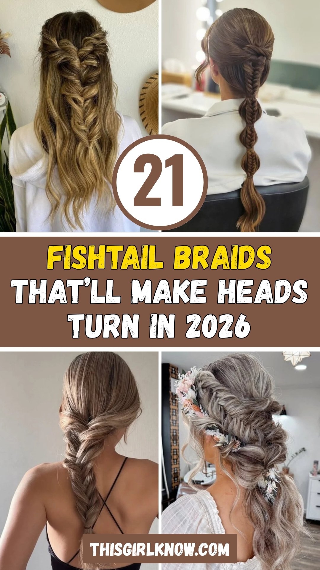 Fishtaail 21 Fishtail Braids Hairstyles Ideas 2026 – This Girl Know