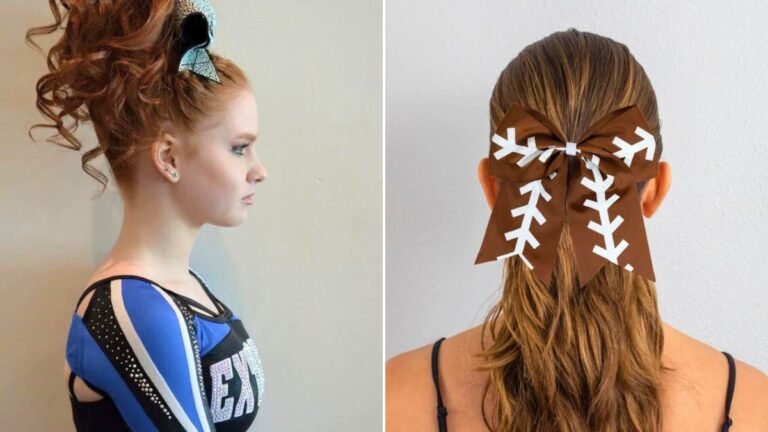 22 Cheer Hairstyles with Bows Ideas 2024