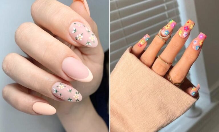 40 Floral Nail Art Designs 2025