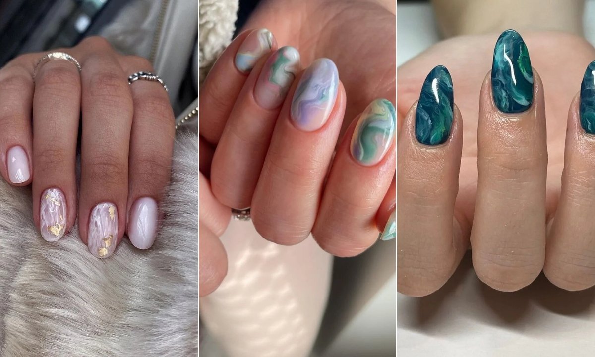 Marble Nails