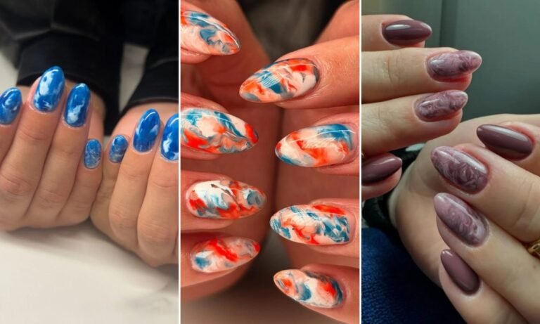 26 Stunning Marble Nail Ideas for 2026