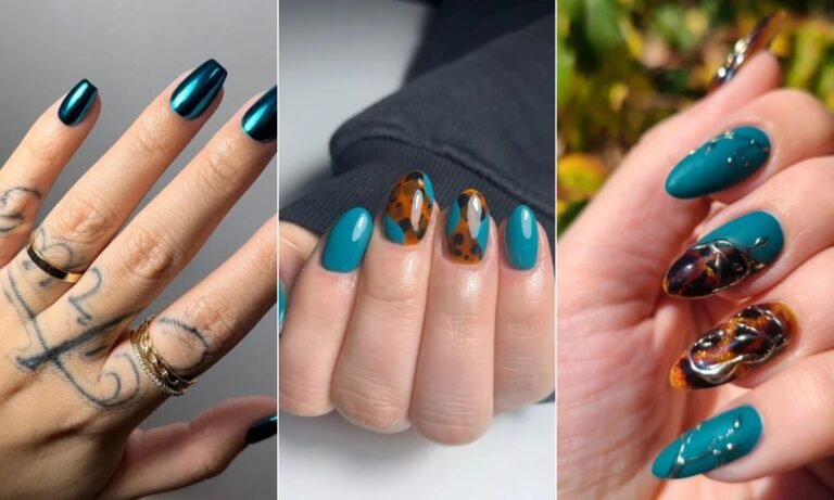 25 Teal Nails Ideas For 2026