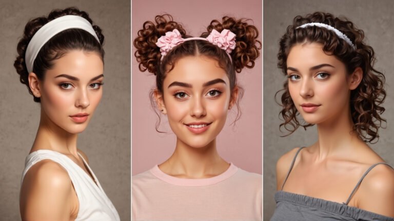 20 Headband Hairstyles Curly Hair Ideas 2025