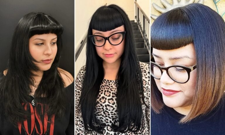 21 Chic Betty Bangs Hairstyles for 2026