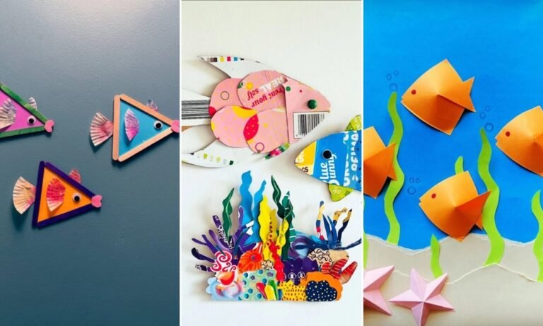 21 Fish Craft Ideas For kids 2026