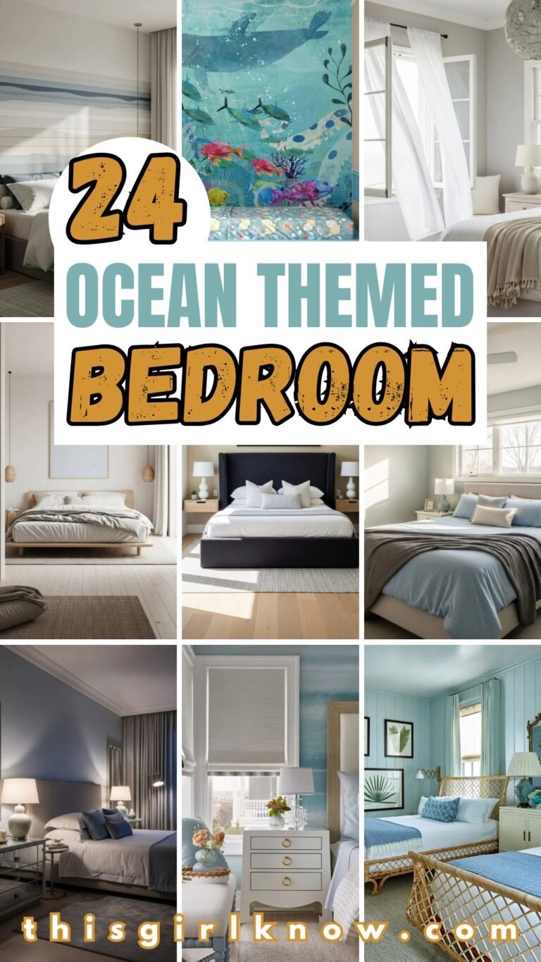 24 Ocean Themed Bedroom Ideas for 2026 – This Girl Know