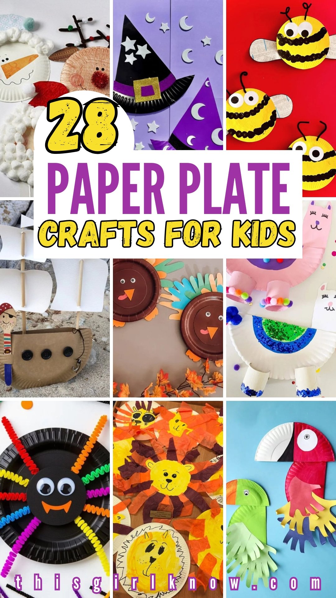 28 Paper Plate Crafts For Kids For 2026 This Girl Know — free download