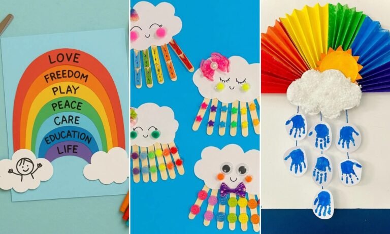 26 Rainbow Crafts For Kids For 2026