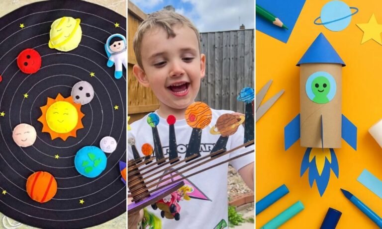 21 Space Crafts For Kids For 2026