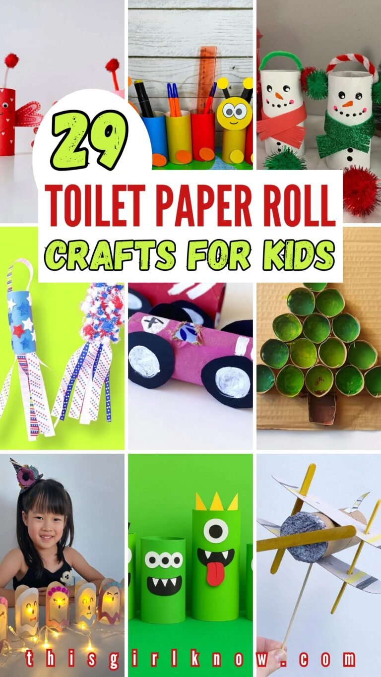 29 Toilet Paper Roll Crafts for Kids 2026 – This Girl Know
