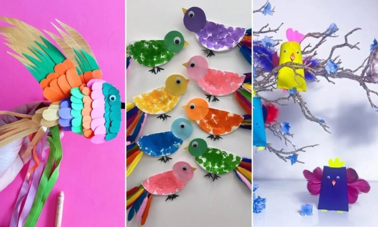 28 Bird Crafts Ideas For 2026