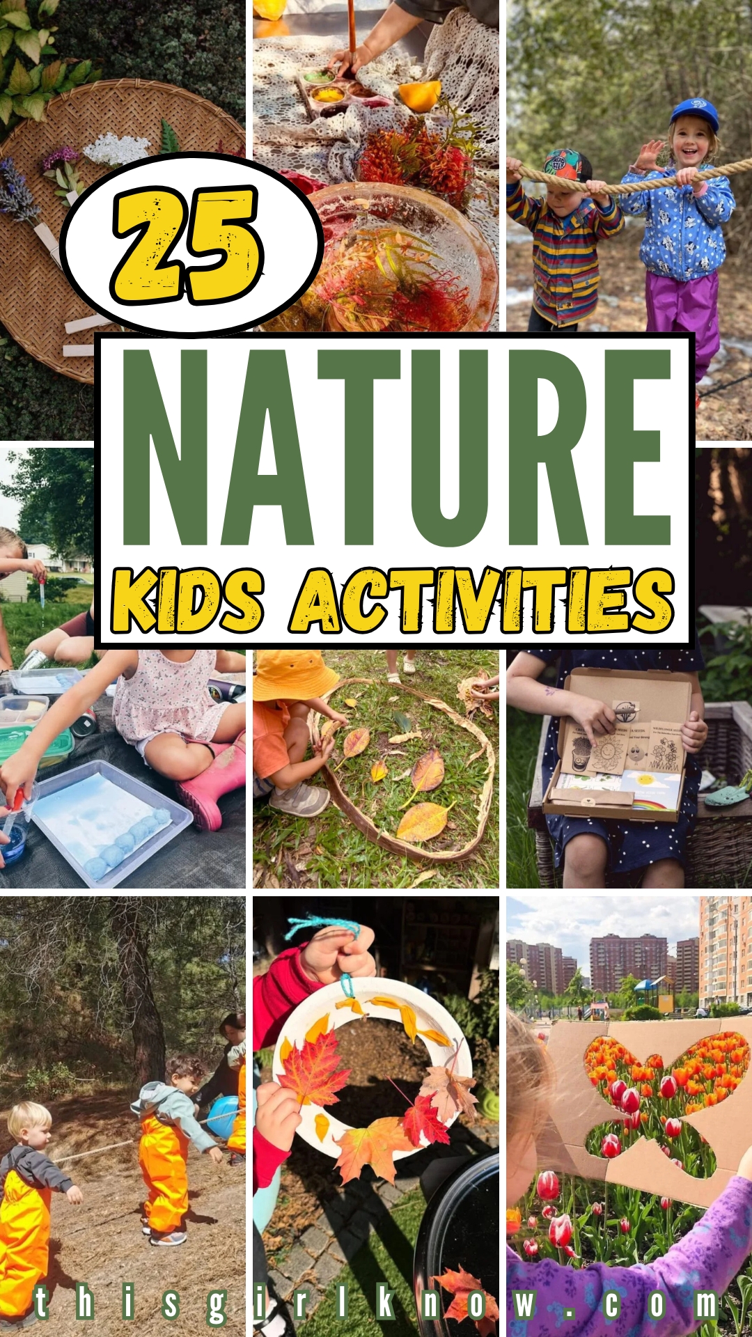 25 Nature Activities for Kids 2026 – This Girl Know