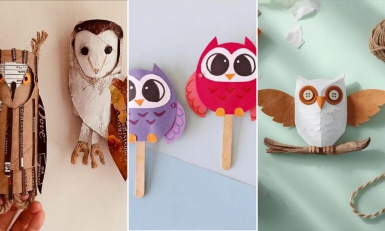 24 Owl Craft Ideas For 2026
