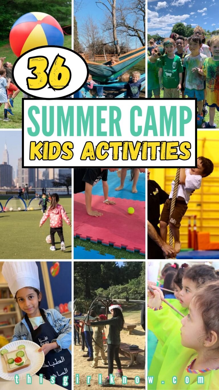 36 Summer Camp Activities for Kids 2026 – This Girl Know