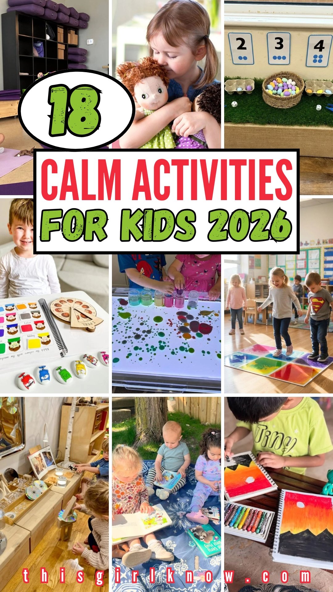 18 Calm Activities for Kids 2026 – This Girl Know