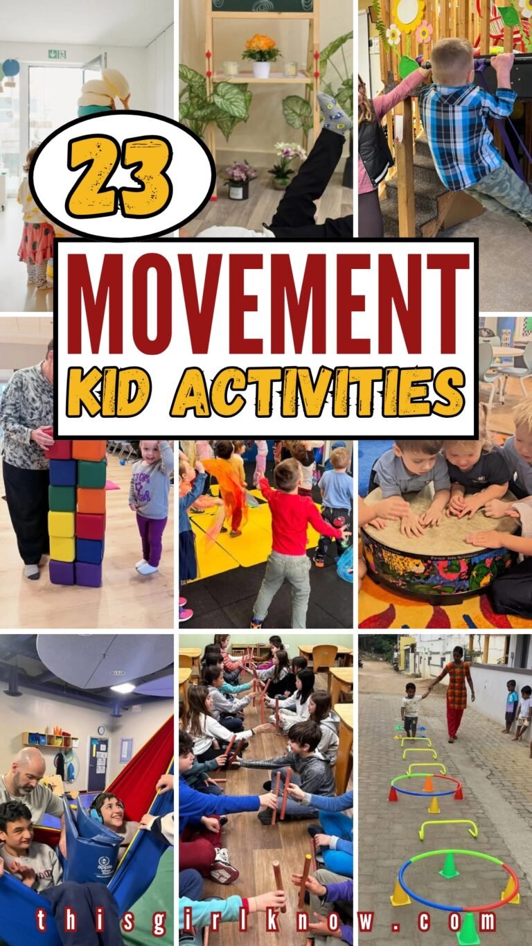 23 Movement Activities for Kids 2026 – This Girl Know