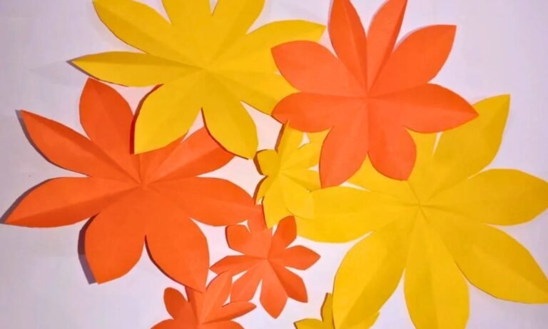 How to Make Sunflower Craft With Paper? Step By Step Guide