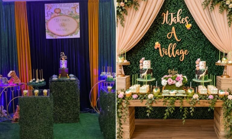 21 It Takes A Village Baby Shower Themes