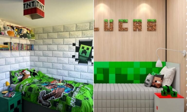 18 Minecraft Bedroom Ideas
