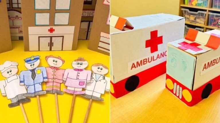 17 Community Helpers Preschool Crafts