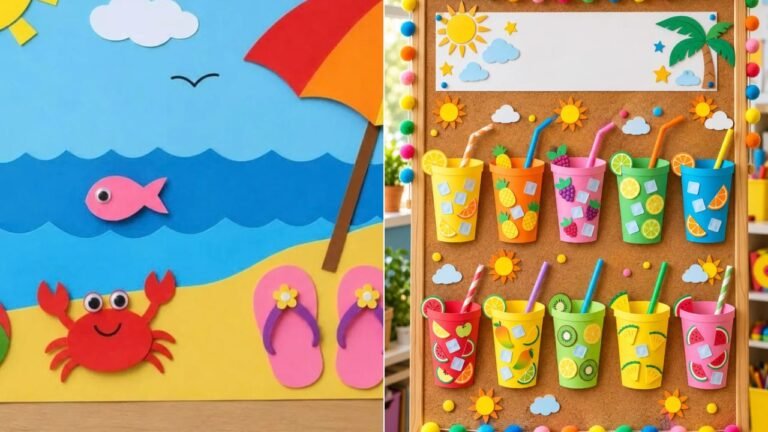 20 End Of Summer Crafts for Kids