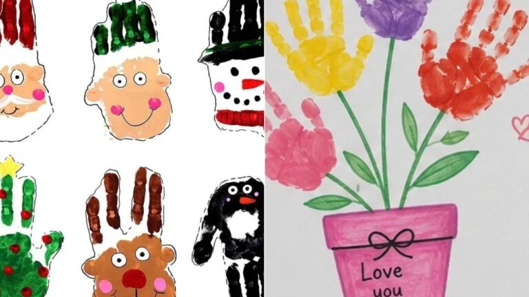 20 Handprint Craft Ideas