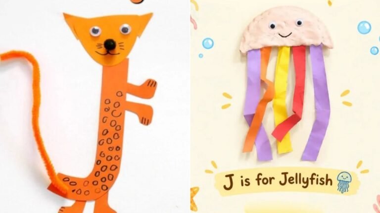 21 Letter J Crafts for Preschoolers