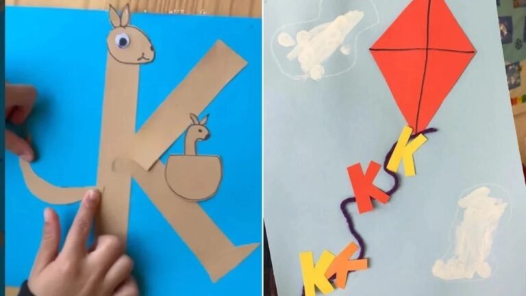 20 Letter K Crafts for Preschoolers