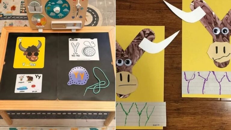 20 Letter Y Crafts for Preschool